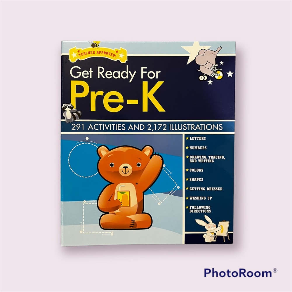 Get ready for pre-K! 300+ page Workbook of 291 activities